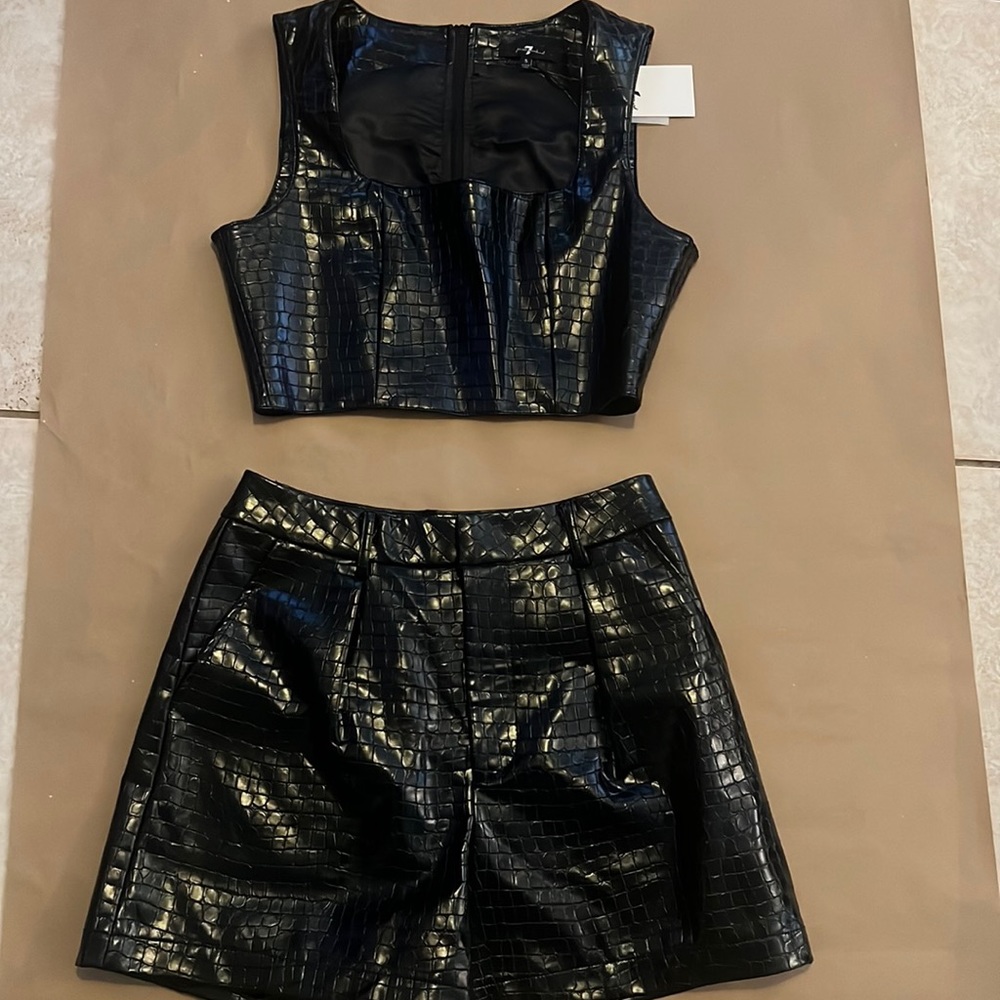 7 for all mankind 2 piece outfit